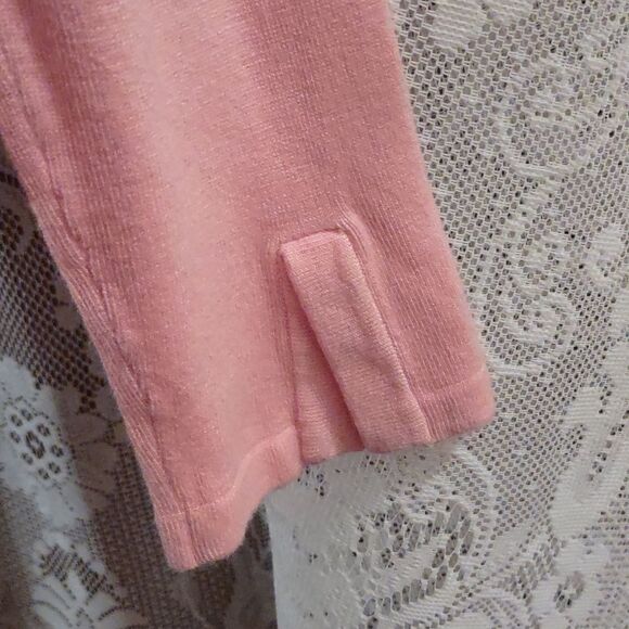 New with tags Apostrophe Women's S classic pink cardigan lightweight super soft - Picture 5 of 10
